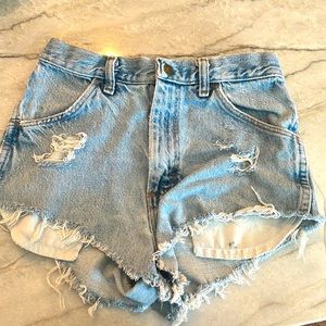 Rustler Re-worked Denim Cut Offs